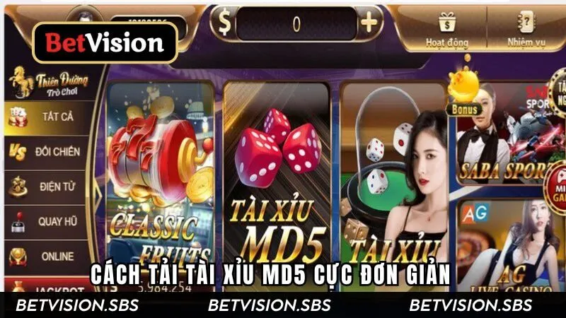 Hướng dẫn chơi taixiu MD5 cực đơn giản cho người mới bắt đầu