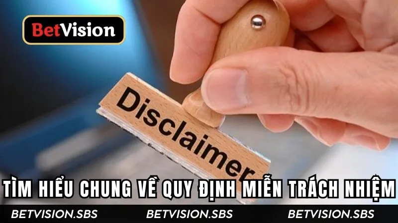 Tìm hiểu chung về quy định miễn trách nhiệm