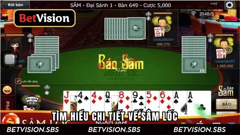 Game bài Sâm được hiểu là trò chơi như thế nào?